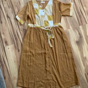 Women’s size L Patchwork Dress